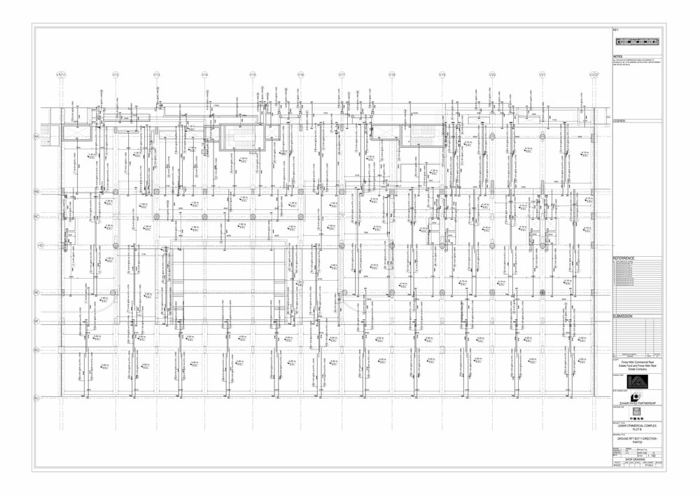 Ground Raft — Reinforcement (Sheet 2)